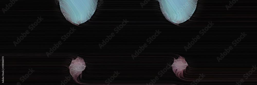 Poster dynamic header with black, cadet blue and dim gray colors. dynamic curved lines with fluid flowing waves and curves