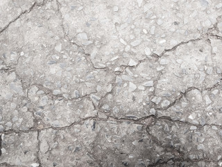 Cracked concrete wall texture