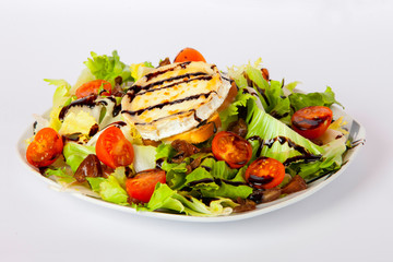 Salad with cheese