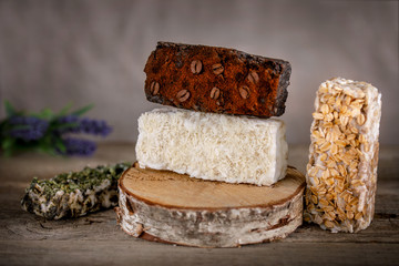 Rustic scrub soap