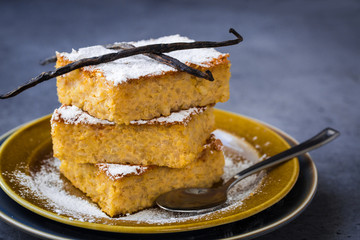 Italian traditional rice cake 