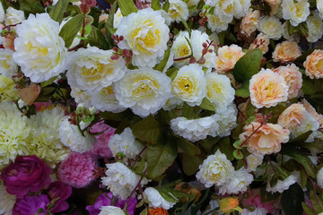 Obraz na płótnie Canvas Bouquet of flowers, Floristics. flower plant.