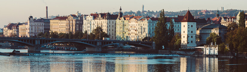 Fototapeta na wymiar Prague at sunrise