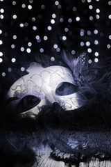 female carnival mask