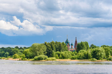 Naklejka premium The Church of St. John Chrysostom in Yaroslavl