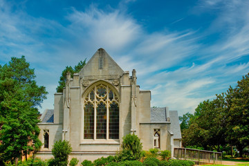 Fototapeta premium Old Stone Church in Summer