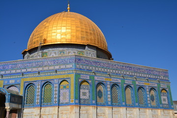 Esplanade des Mosquées Jérusalem Israël