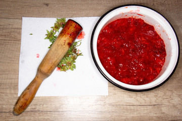 homemade strawberry jam