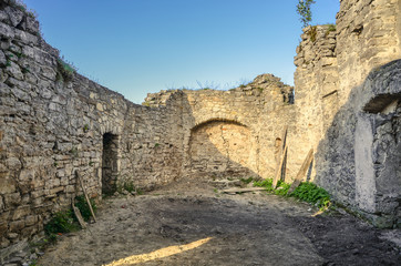 The ruins of the Holy Spirit Church & Hospital, Szydlow, Poland.