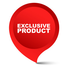 red vector banner exclusive product