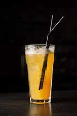 tasty cocktail in the bar