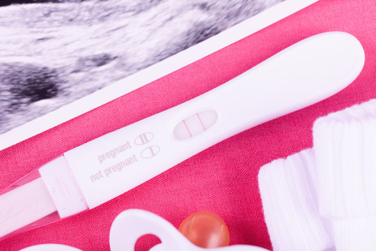 Pregnancy test, positive 
