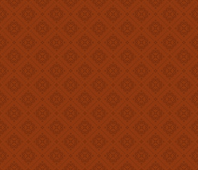 Vector vintage damask seamless pattern element. Elegant luxury texture for wallpapers. 