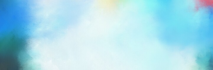 colorful vibrant aged horizontal background banner with lavender, steel blue and sky blue color