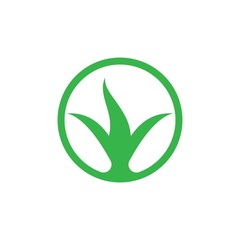 Green leaf logo