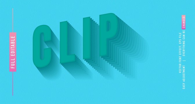 clip premium text effect editable vector template, style modern look, with the effect of shining light, everything can be changed and adjusted according to the needs of the event and more