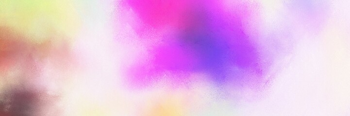 colorful vibrant old horizontal header with medium orchid, misty rose and plum color