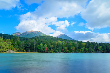 初秋の北海道オンネトー