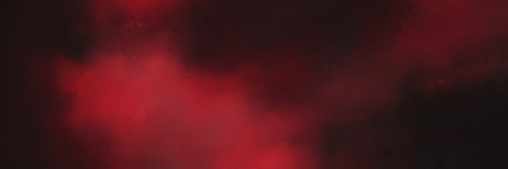 colorful vibrant decorative horizontal background with very dark pink, firebrick and dark red color