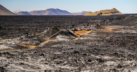 Paysage volcanique en Islande