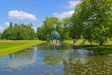 Venus temple in the park of the Castle of Chantilly, France