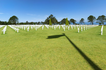 American cemetery At Colleville Sur Mer, France