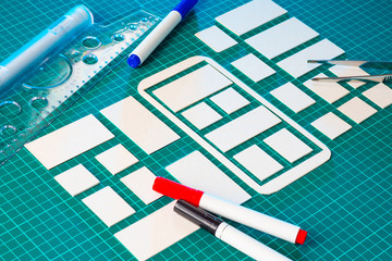UX design. Transfer of mobile application layouts to development. Presentation of the idea of a...