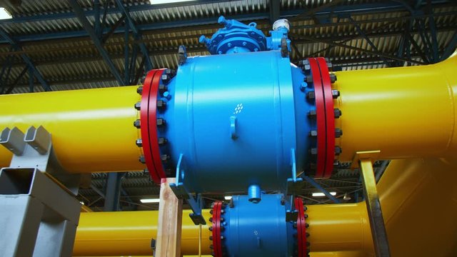 motion to reservoirs on pipelines at gas compression station