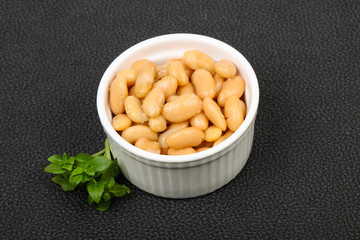 Baked white bean