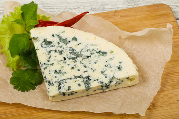 Blue cheese slice