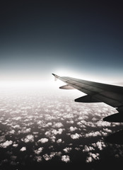 Fototapeta premium airplane in the sky