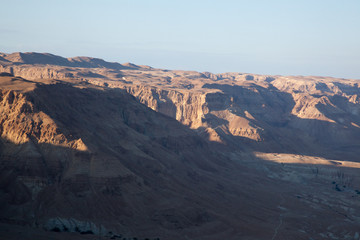 Fototapeta na wymiar View from Masadda, Israel