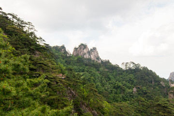 China Huangshan Gelbe Berge