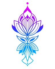 Multi-color geometric pattern 