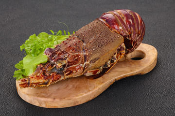 Raw Langust or Tiny Lobster