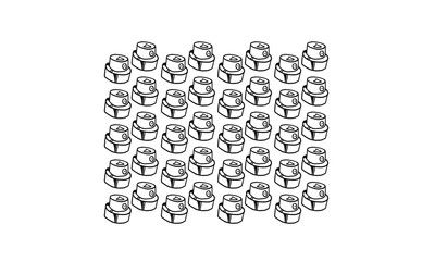 Spray cap pattern texture