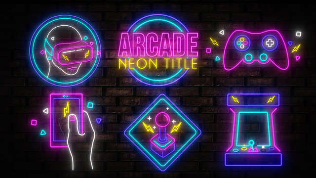Neon Arcade Titles