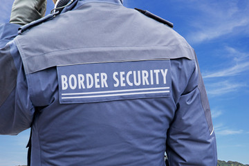 border protection, border security (symbol picture)