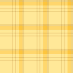 Seamless pattern in gentle yellow and beige colors for plaid, fabric, textile, clothes, tablecloth and other things. Vector image.