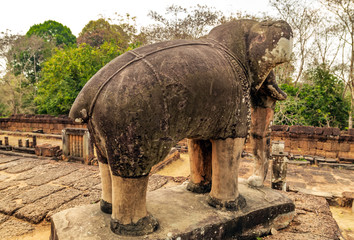 Angkor wat landmark Siem Reap Cambodia Kampuchea