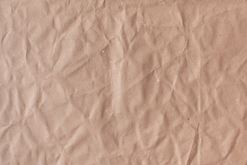 Brown texture crumpled packaging craft recycled paper