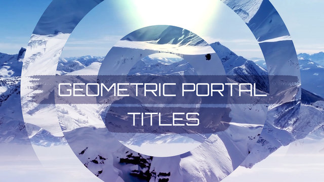 Geometric Portal Titles