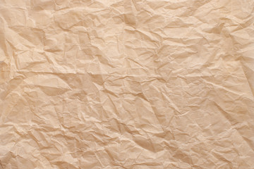 Brown texture crumpled packaging craft recycled paper