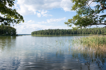 Jezioro Mokre bei Zgon in Masuren Ermland Polen