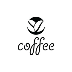 coffee espresso cafe mug cappuccino vector logo illustration