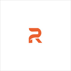 Letter R logo icon design template elements