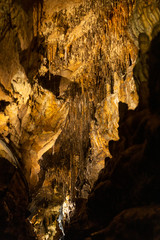 Abstract stone cave background