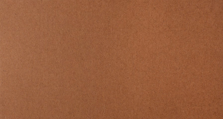 Fototapeta premium Texture of brown recycled corrugated cardboard with small inclusions