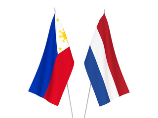 Netherlands and Philippines flags