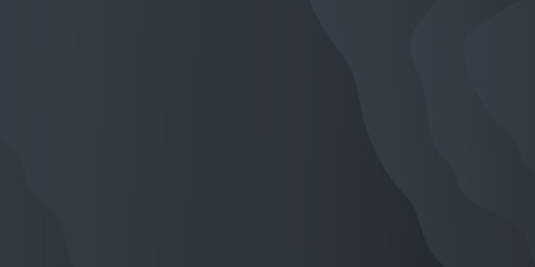 Abstract background black gradient for presentation design. Modern vector Illustration with wave effect. Suit for business, corporate, institution, conference, party, festive, seminar, and talks.